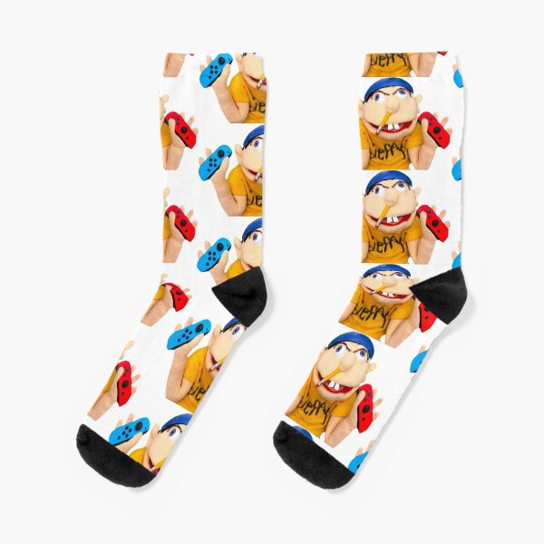 Youtube Character Socks Redbubble - funny ugly jeffy roblox