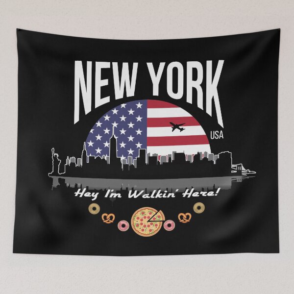 Item preview, New York: Hey I'm walking here! designed and sold by Milmino.