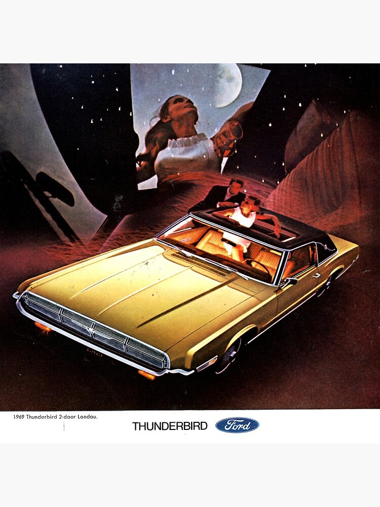 Ford Thunderbird ad 1969 by liesjes