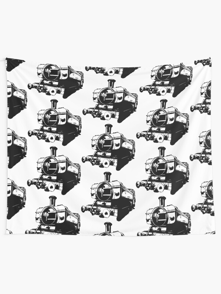 Alternate view of Classic 0-6-0 GWR 5700 Class Steam Train Tapestry