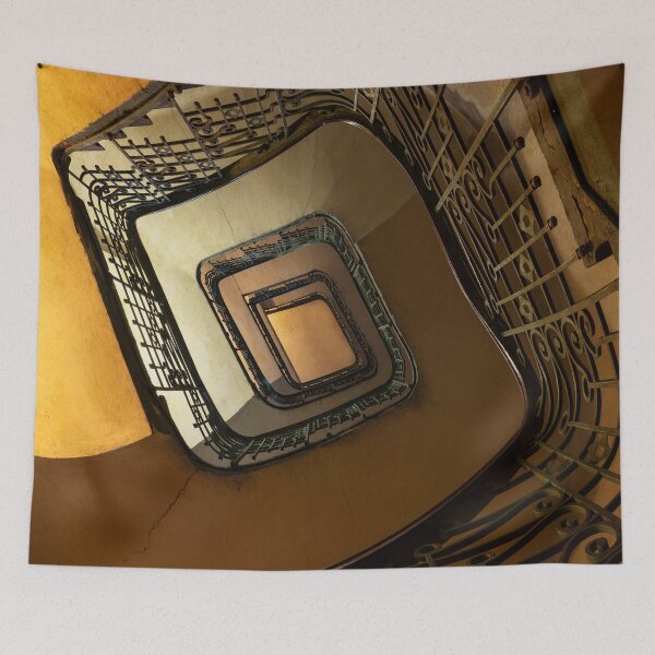 Item preview, Pretty orange staircase designed and sold by JBlaminsky.