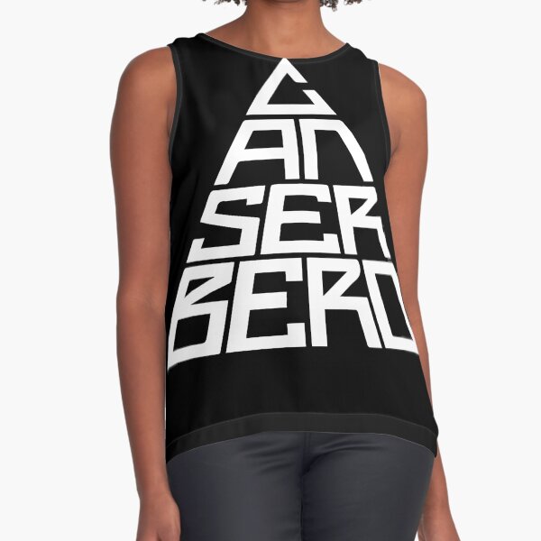 Blusa sin mangas con la obra CANSERBERO Camisetas Logo de