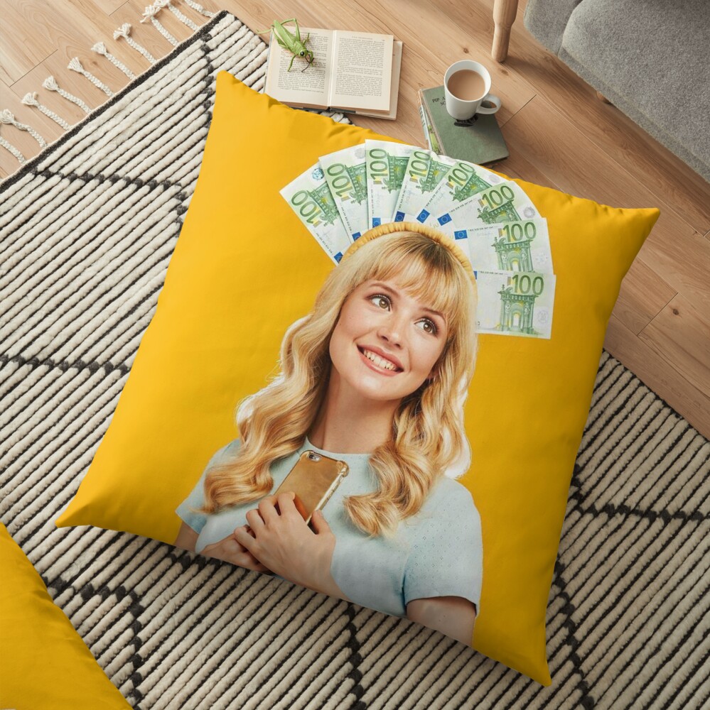 Angela Poster Floor Pillow