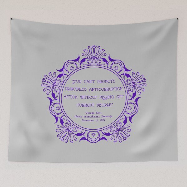 Item preview, Kent Corruption Quotet - pissing off corrupt people! (purple) designed and sold by Thelittlelord.