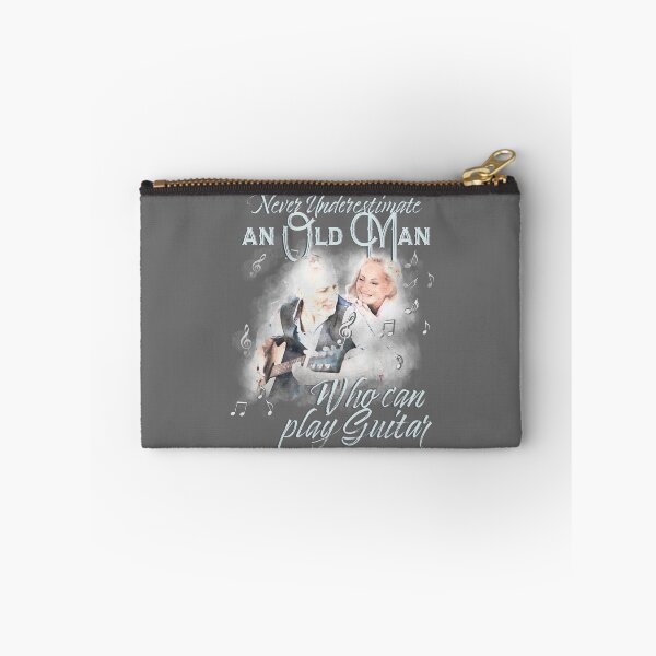 Item preview, Never Underestimate and Old Man Who Can Play Guitar designed and sold by EdifyEra.