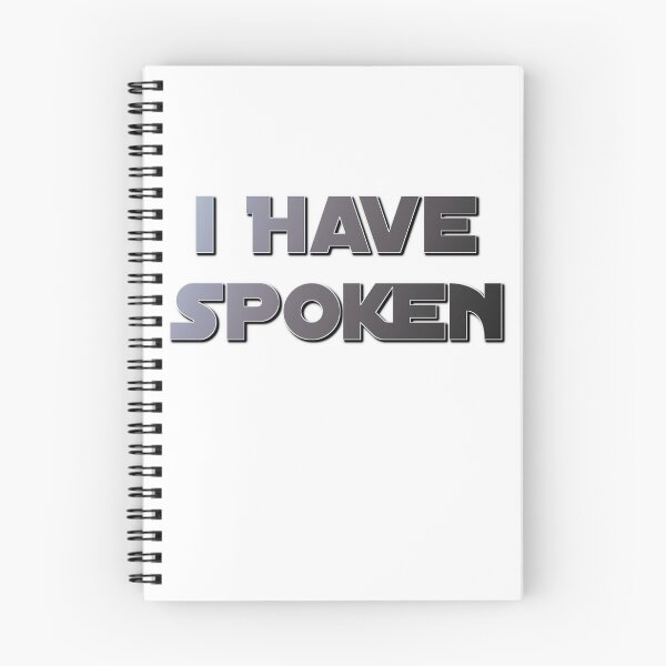 Item preview, I Have Spoken designed and sold by IndyTshirts.
