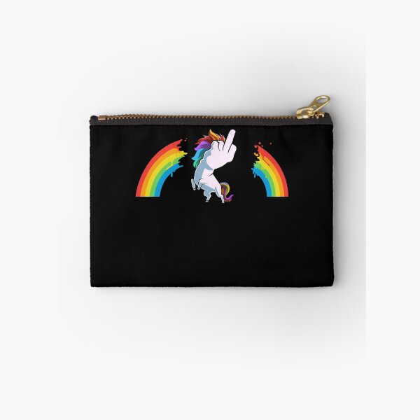 Item preview, Fuck Unicorn Pride I Funny Unicorn Middle Finger Shirt designed and sold by ChrisFeil.