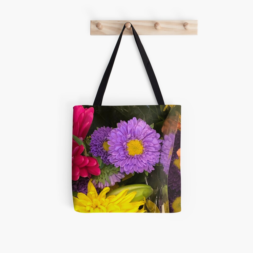 Purple flowers Tote Bag