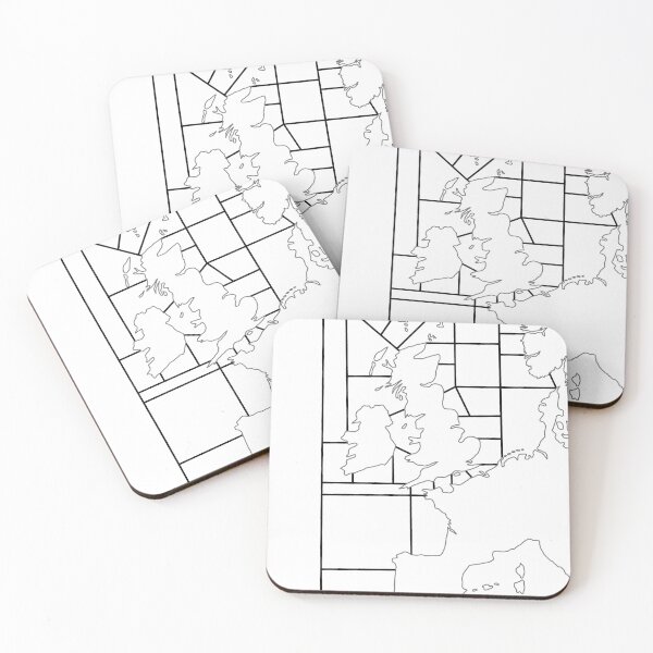 Item preview, Shipping Forecast UK Map designed and sold by thelittleforest.