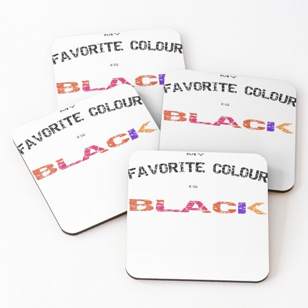 Item preview, My favourite colour is black designed and sold by bernd49.