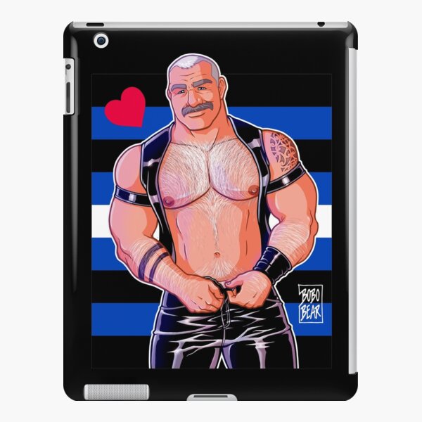 DADDY LIKES LEATHER - LEATHER PRIDE FLAG iPad Snap Case