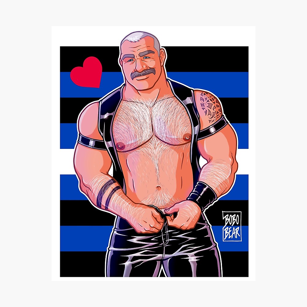 DADDY LIKES LEATHER - LEATHER PRIDE FLAG