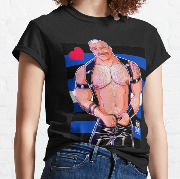 Leather Daddy T-Shirts for Sale | Redbubble