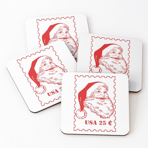 Item preview, santa postal stamp designed and sold by GSunrise.
