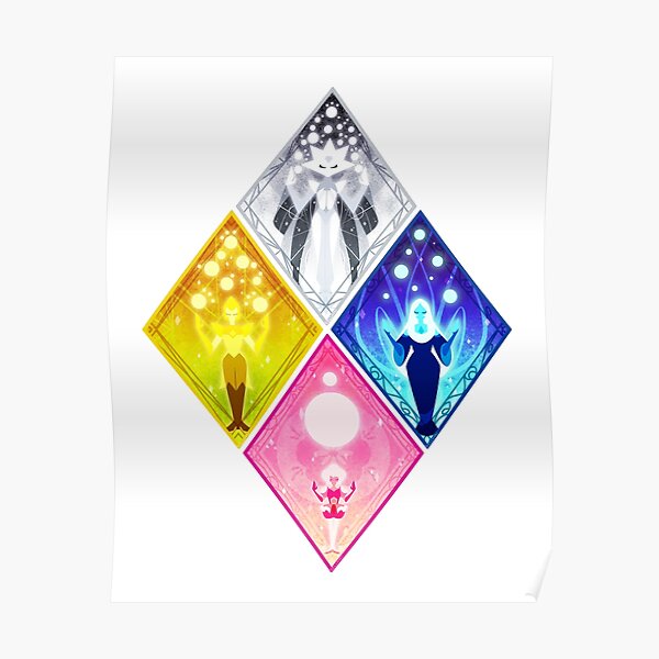 Pink Diamond Posters Redbubble - diamond authority roblox