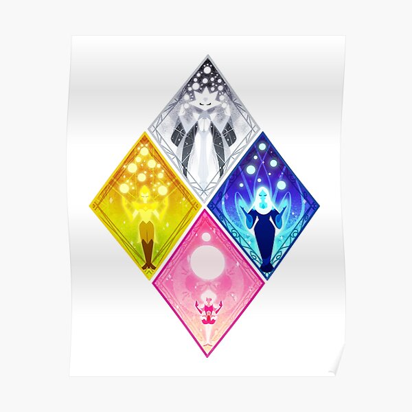 Pink Diamond Posters Redbubble - steven universe partners in crime roblox