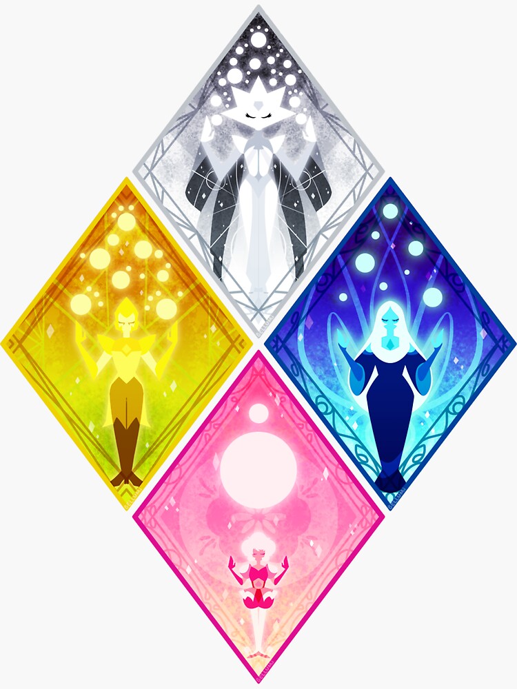 "Steven Universe: Diamond Murals" Sticker by bellumi | Redbubble