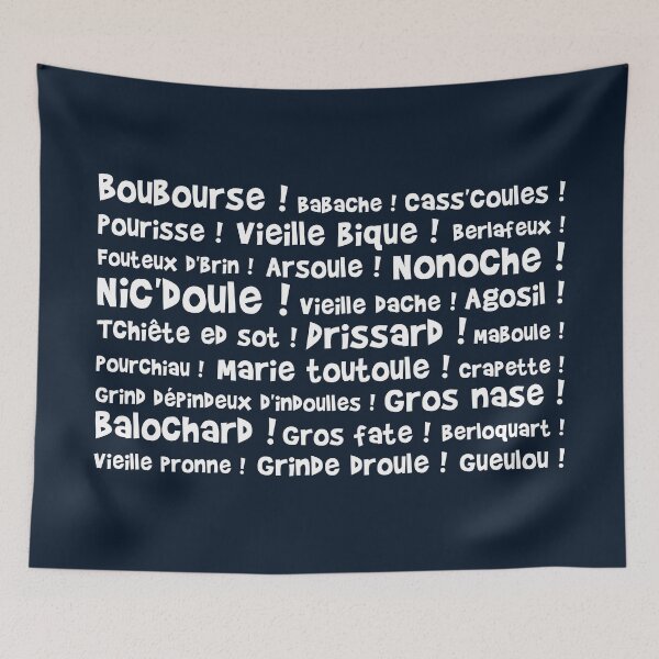 Item preview, Boubourse, babache, etc ... designed and sold by humour-chti.