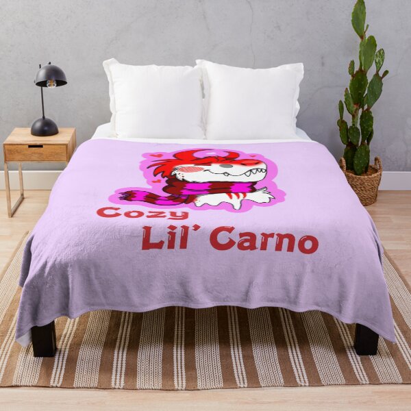 Item preview, Cozy lil Carnotaurus designed and sold by Fluffy T-rex.