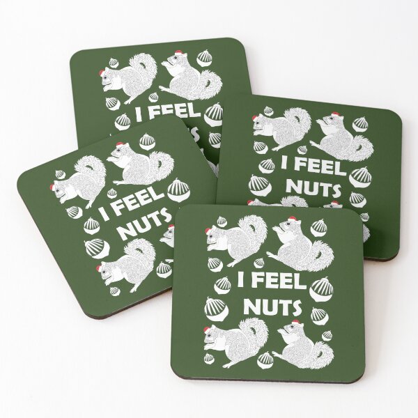 Item preview, I feel Nuts - Squirrel designed and sold by Flower Magic .