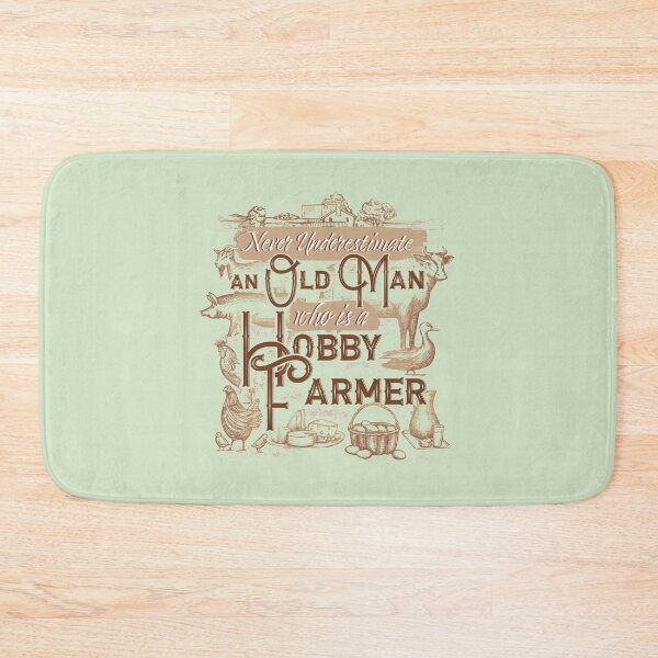 Item preview, Never Underestimate an Old Man Who is a Hobby Farmer designed and sold by EdifyEra.