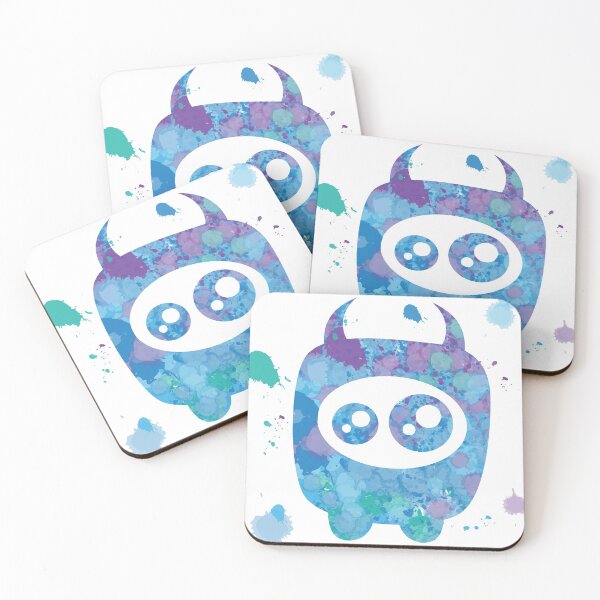 Item preview, Watercolor splash monster designed and sold by HotVector.