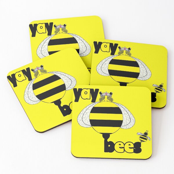 Item preview, yay bees designed and sold by zenferren.