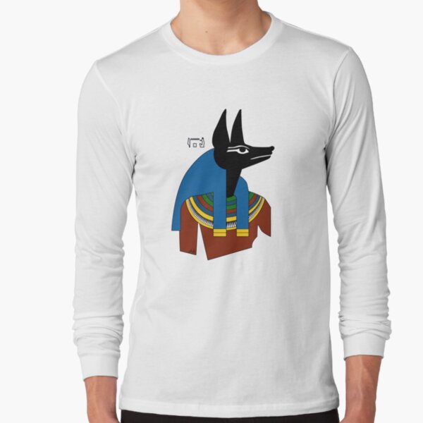 ANUBIS I Ägypten Totengott Langarmshirt