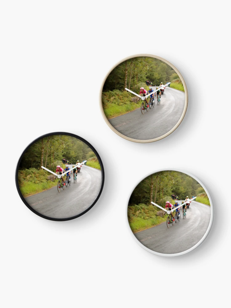Thumbnail 3 of 4, Clock, TIME TO RACE designed and sold by andrewsaxton.