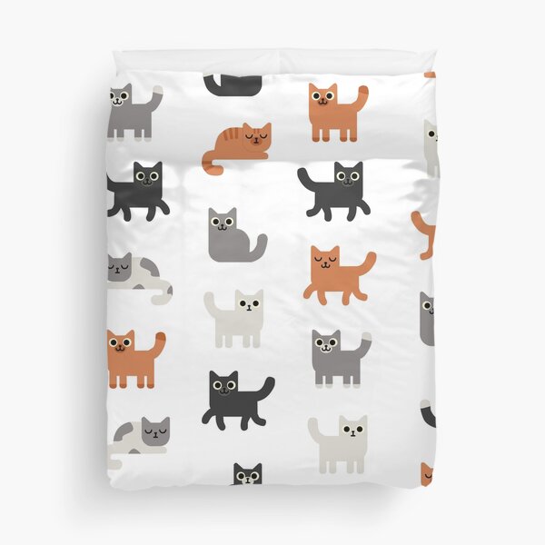 Cat Duvet Cover Duvet Cover