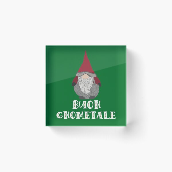 Item preview, Buon Gnometale Funny Italian Christmas Gnome Buon Natale designed and sold by kiwi91.