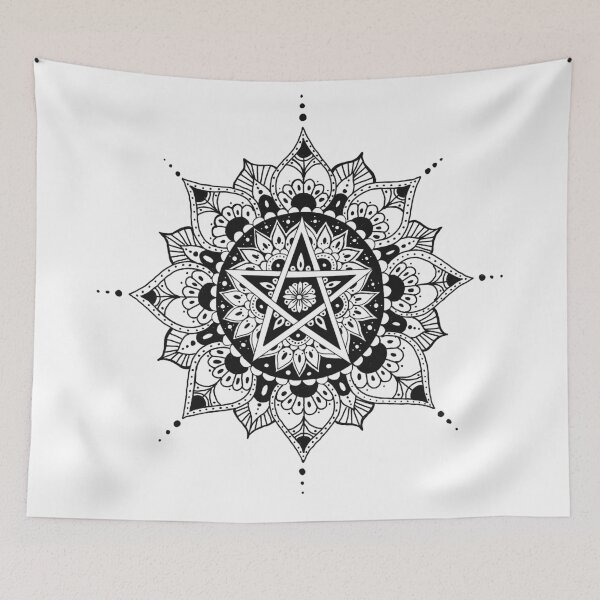 Item preview, Pentagram Mandela designed and sold by Karagin.
