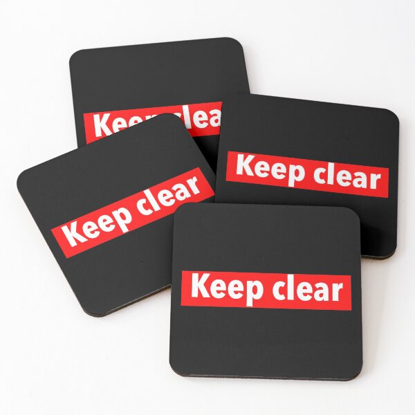 Item preview, Keep clear designed and sold by weavernap.