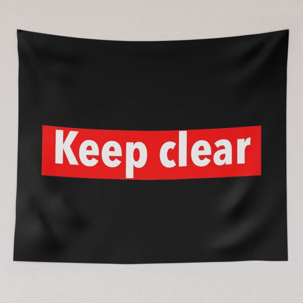 Item preview, Keep clear designed and sold by weavernap.