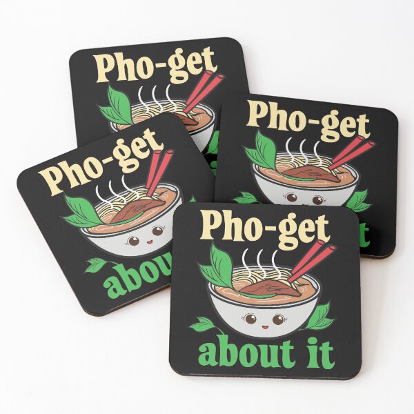 Item preview, Pho-get About It Cute Kawaii Funny Ramen Pun designed and sold by ShikitaMakes.