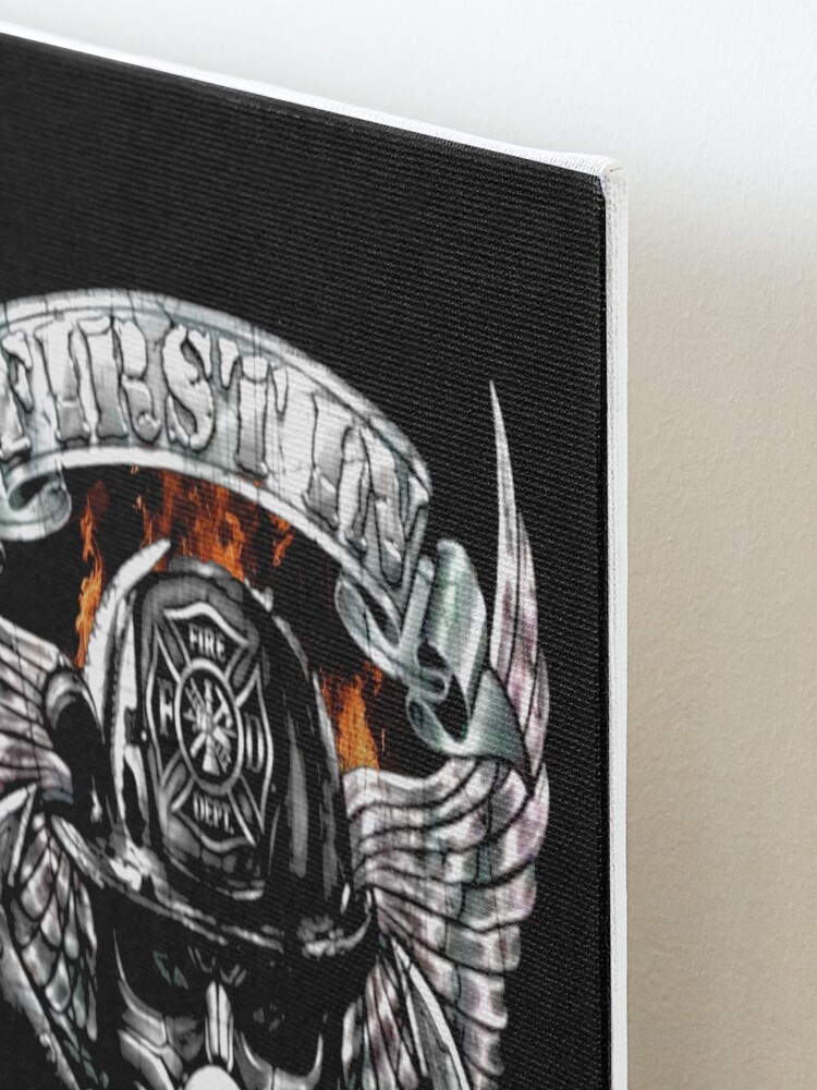 Alternate view of Firefighters Mounted Print