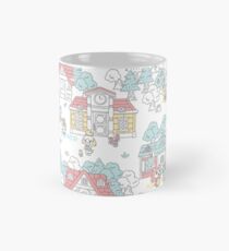 Animal crossing pattern. Classic Mug