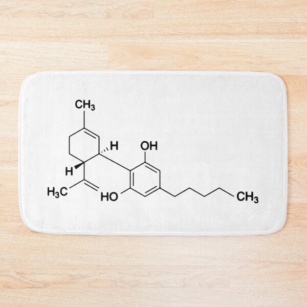 Item preview, CBD Molecule, cannabidiol designed and sold by Rosaliartbook.