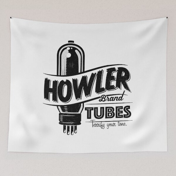 Item preview, Old Howler Brand Vacuum Tube custom graphic designed and sold by SerifsWhiskey.
