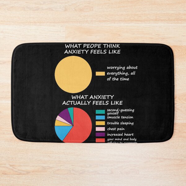 Item preview, Mental Health Awareness Anxiety designed and sold by triharder12.