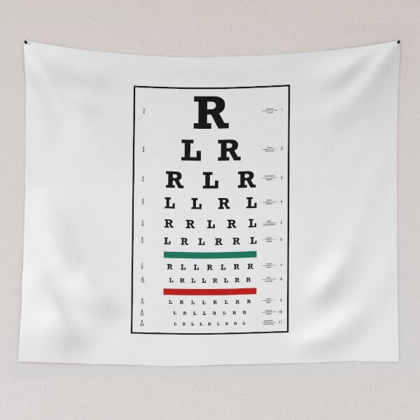 Item preview, Drummers Eye Chart designed and sold by hobrath.