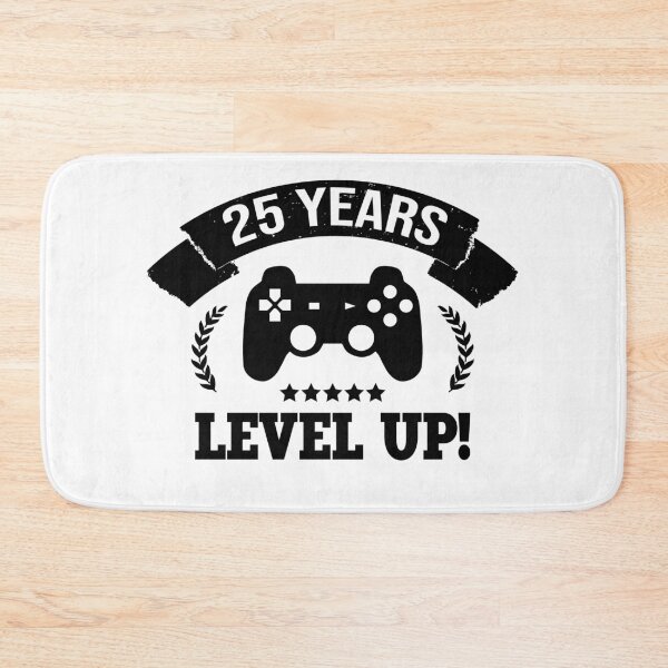 Item preview, 25 Years - Level Up! designed and sold by Cutebutfunny.
