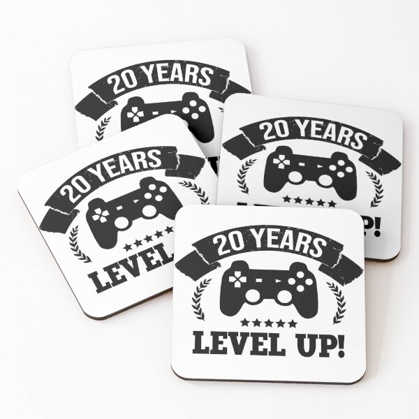 Item preview, 20 Years - Level Up! designed and sold by Cutebutfunny.