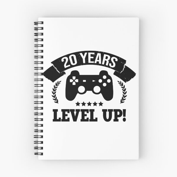 Item preview, 20 Years - Level Up! designed and sold by Cutebutfunny.