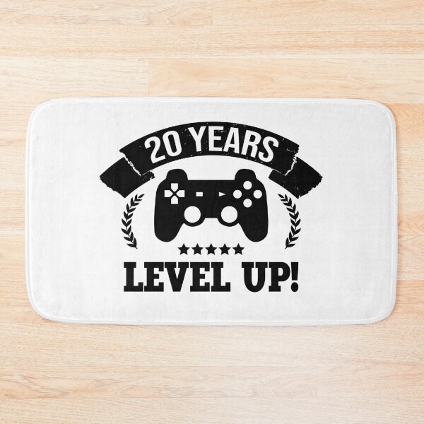 Item preview, 20 Years - Level Up! designed and sold by Cutebutfunny.