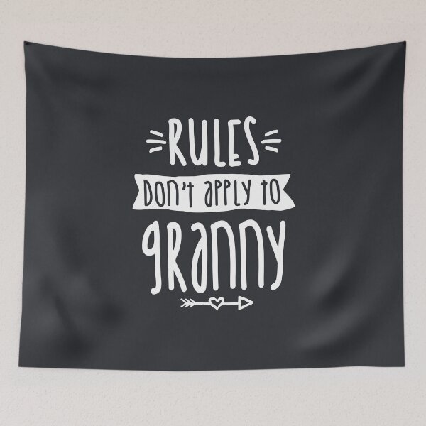 Item preview, Rules Don't Apply To Granny shirt Grandma designed and sold by cidolopez.