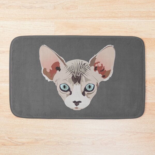 Item preview, Ellen the Sphynx Cat designed and sold by KCPetPortraits.