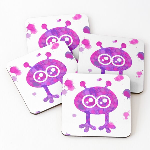 Item preview, Watercolor splash monster designed and sold by HotVector.