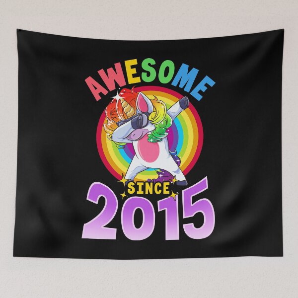 Item preview, Dabbing Unicorn Awesome Since 2015 designed and sold by tagtrinidad.