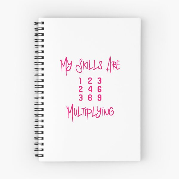 Item preview, My Skills Are Multiplying Math Teachers Fun Multiplication Table designed and sold by at85productions.